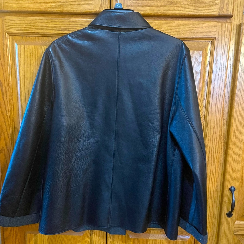 Hilary Radley Leather Jacket - Picture 2 of 8